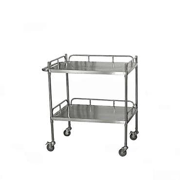 Alət arabasıMaterial: Paslanmayan poladdan hazırlanır, bu da təkəri