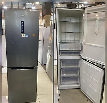 kantak kom: 2 qapılı Soyuducu Satılır, rəng - Boz — 1