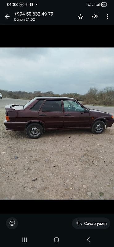 Model: LADA Samara sedan (VAZ 2115) Kuzov: 4 qapılı sedan, tünd