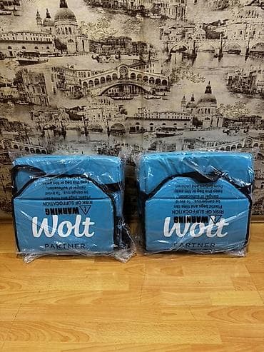 1 ededi 20 azn Wolt Partner termo çantası – kuryerlər üçün peşəkar