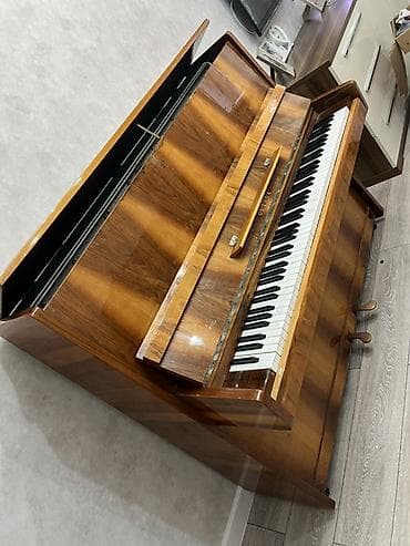 gitara akustik: Upright pianino – “OKTABA” marka - Klassik upright (şaquli) — 3