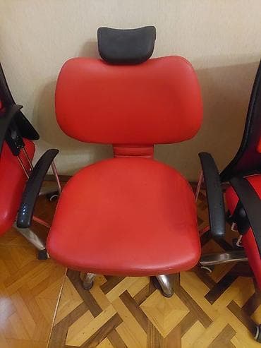 Ofis dolabları: Təkərli, Qolları tənzimlənmir, Süni dəri — 3