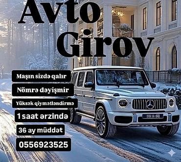 obyektin qeydiyyata alınması: Avto girov xidməti - Maşın sizdə qalır, istifadə etməyə davam — 1