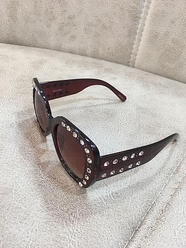 optik eynək: MANGO qadın gün eynəyi - Rəng: tünd qəhvəyi (tortoise effektli — 3