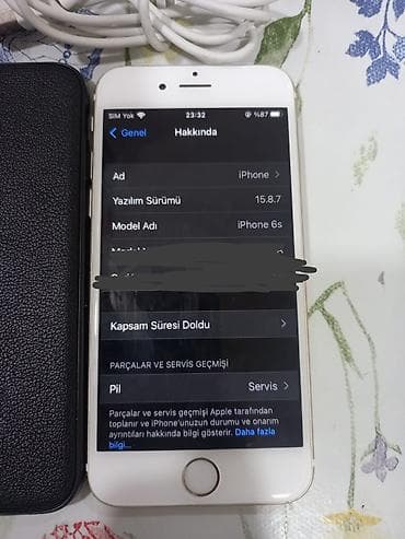 apple iphone 6: IPhone 6s, 32 GB, Qızılı, Barmaq izi — 1