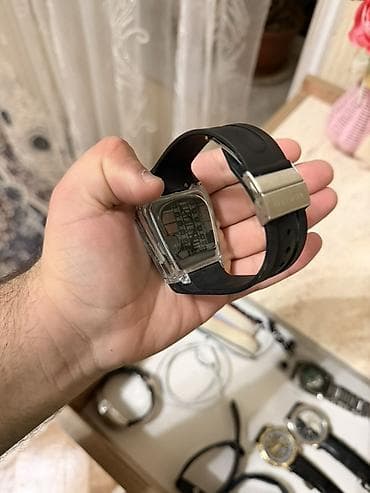 saat remen: Unikal dizaynlı kişi qol saatı - Korpus: şəffaf polikarbonat/gövdə — 3