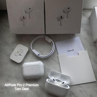 AirPods Pro 2 Premium Edition (Yeni/Bağlı qutuda) Məhsul tam yenidir