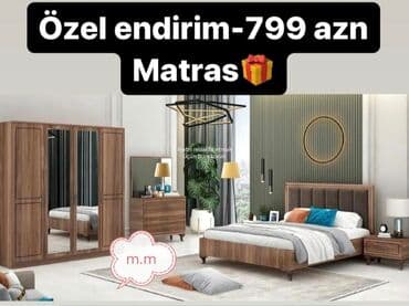 termo tumba: İkinəfərlik çarpayı, Termo, Dolab, 2 tumba, Azərbaycan, Yeni — 4