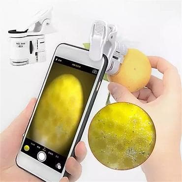 dem: 60X Telefon üçün Klipsli Mikroskop - 60 dəfə böyütmə: Gözlə — 4