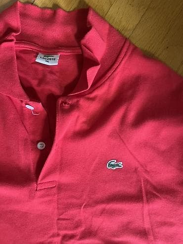 cins kurtqa: Polo köynək, Lacoste, 2XL, rəng - Qırmızı — 2