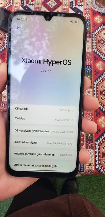 poco c61: Poco C85, 128 GB — 2