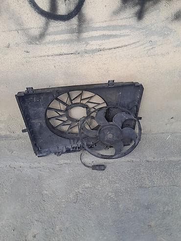 ventilatör: Avtomobil radiator soyutma ventilyatoru və çərçivəsi (şirroud) — 2