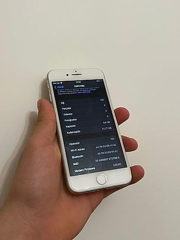 Video oyunlar və konsollar: IPhone 8, 64 GB, Barmaq izi — 8