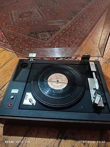 samsung level u: Vintage “Melodiya” stereo musiqi mərkəzi – radio və vinil pikap — 4