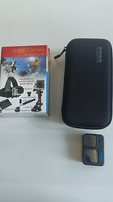 ucuz gopro: GoPro HERO12 Black + Aksesuar Dəsti Məhsul təsviri: - GoPro HERO12 — 1