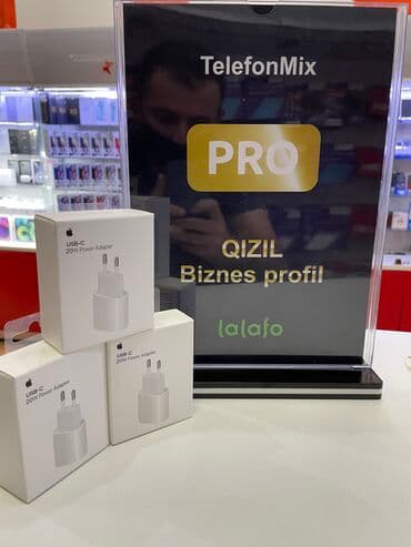 samsung a20 qiyməti: Apple 20W Power Adapter en ucuz bizde orjinal
(Zemanetli) — 1