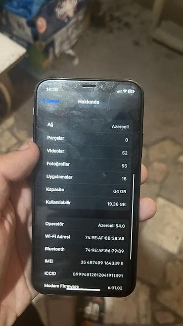 kalonka satilir: IPhone X, 64 ГБ, Space Gray — 4