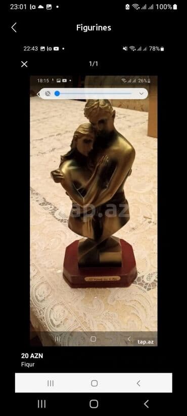 qara qarayev tibb kurslari: Heykəlcik, 2010 il, Pulsuz çatdırılma — 1