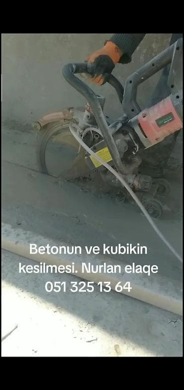 taksi xidməti: Beton və kubik kəsim xidməti - Peşəkar avadanlıqla dəqiq və səliqəli — 1