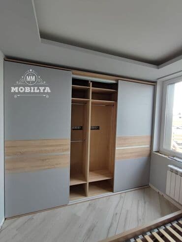 шкаф купе по индивидуальному заказу: ✅️Qarderob yenidir ❗️Istenilən dizayinda ve rəngdə sifarişlər qebul — 3