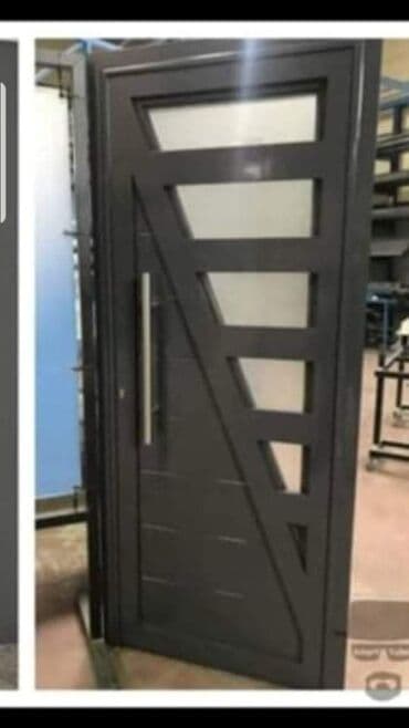 yazda qapi: Mənzil üçün Yeni Giriş qapısı Zamok ilə, Zəmanətli, Pulsuz quraşdırma, Rayonlara çatdırılma — 10