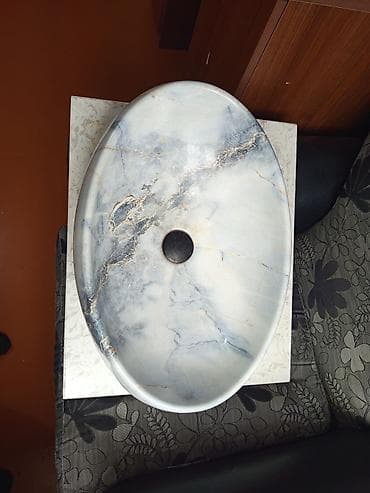 Quru inşaat materialları: 250manata alinib az islenib - Material: keramika/daş görünüşlü mermer — 2