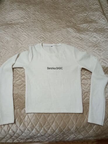 Sviterlər: Qadın geyim dəsti 1) Qara rəngli, ağ çiçək naxışlı yay paltarı - — 9