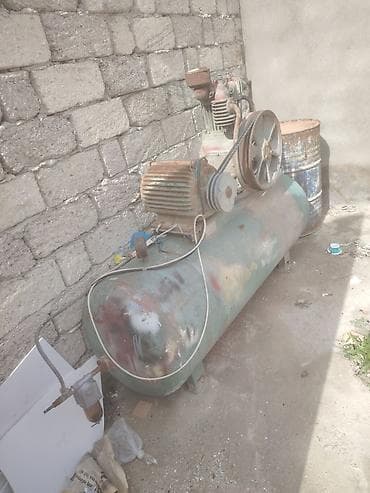 w212 kompressor: Sənaye tipli hava kompressoru - Üfüqi böyük həcmli hava balonu — 4