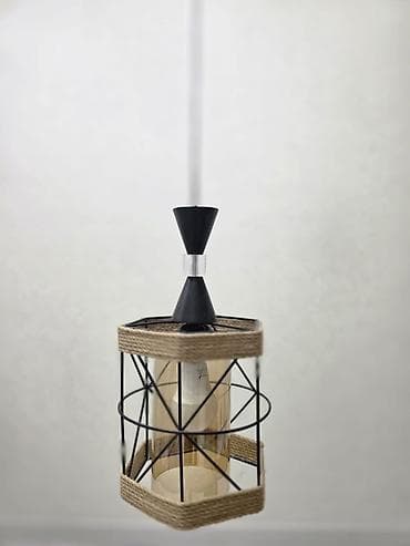 Çılçıraq, 1 lampa, Metal — 2