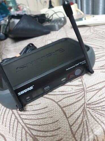 Гитары: SHURE PGX SM 58 Azərbaycanda 400-700 MHZ normal işləyir Shure — 2