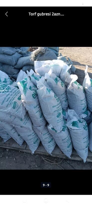 gubrə satışı: Torf gubresinn satişi 300den cox catrlma pulsuz cox alana endirim — 3