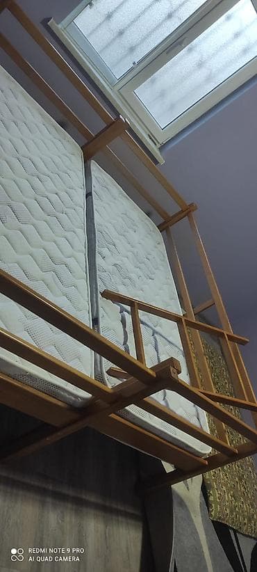 Mebel: İkinəfərlik çarpayı, Matras ilə, Rusiya — 2