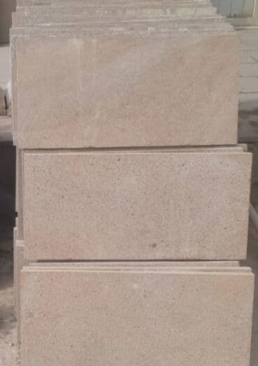 mermer pilleken: Qumdaşı fasad plitələri - Material: təbii qumdaşı - İstifadə — 6