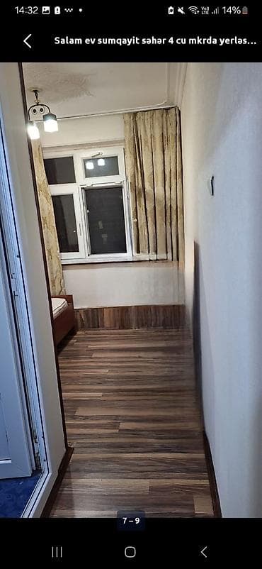 sabuncuda satllq evler: Sumqayıtda 4 mkrda 2 otaqlı mənzil kirayə veriilir.5 mərtəbənin 4cü — 3