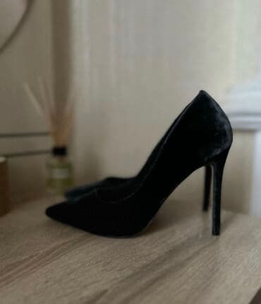 qarin ve bel piylerini eritmek: Tuflilər, Ölçü: 37, rəng - Qara, Yeni — 3