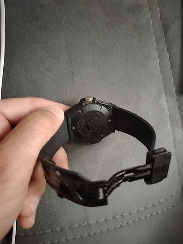 sensor saatlar: İşlənmiş, Qol saatı, Hublot, rəng - Qara — 3