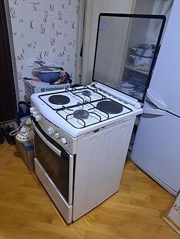 ev peci: Salam 4 göz qaz peçi satılır. 2 göz tok 2 göz qazla işleyir. İşlekdi — 1