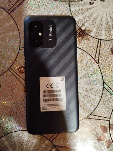 купить самовар в баку: Redmi 12C, 64 ГБ, цвет - Черный, Отпечаток пальца — 2