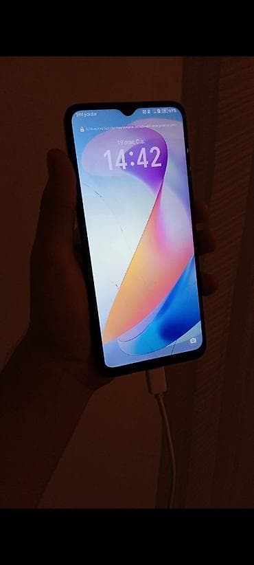 iphone 13 satış: Honor X6a, 128 GB, rəng - Qara, Sensor, Barmaq izi, Simsiz şarj — 3