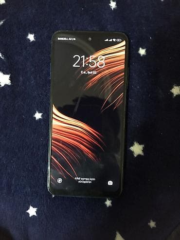 3 birinde printer: Poco M3 Pro 5G, rəng - Mavi, Sensor — 1