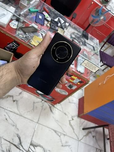 honor 9c: Honor X9b, 256 GB, rəng - Qara, Barmaq izi — 4