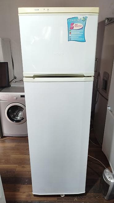 2 el dondurucu: Б/у 2 двери Nord Холодильник Продажа, цвет - Белый, С колесиками — 8