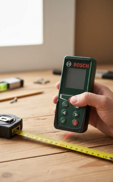 Laqondalar: Lazer məsafə ölçən, Rəngli displey — 1