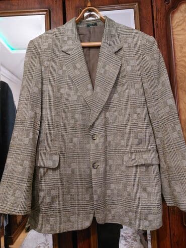 geneve 750 qizil saat: Kişi pencəkləri – 3 model seti 1) Zolaqlı boz pencək - Rəng: tünd — 3