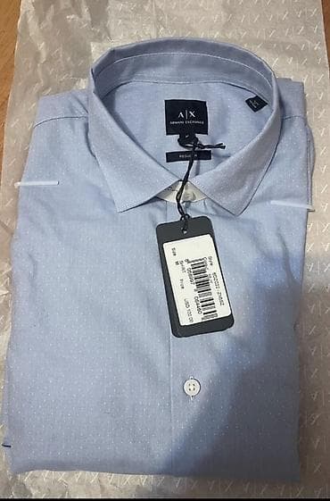 termo paltar: Köynək, Armani Exchange, M, rəng - Mavi — 2