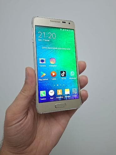 TV və video: Samsung Galaxy Alpha, 32 GB, rəng - Qızılı, Barmaq izi — 3