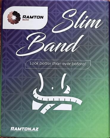 xarı bülbül: RAMTON Slim Band – qarın nahiyəsi üçün flaster Məhsul: RAMTON BAND — 1