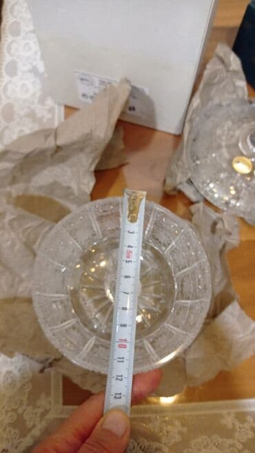 aksesuar qabi: Tom orijinal öz qutusunda tam təzə qəndqabi və ya mürəbbə qabı qapaqlı — 3