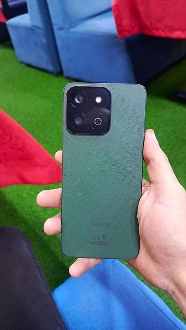 Honor X7c, 256 GB, rəng - Yaşıl, Sensor, Barmaq izi, Face ID