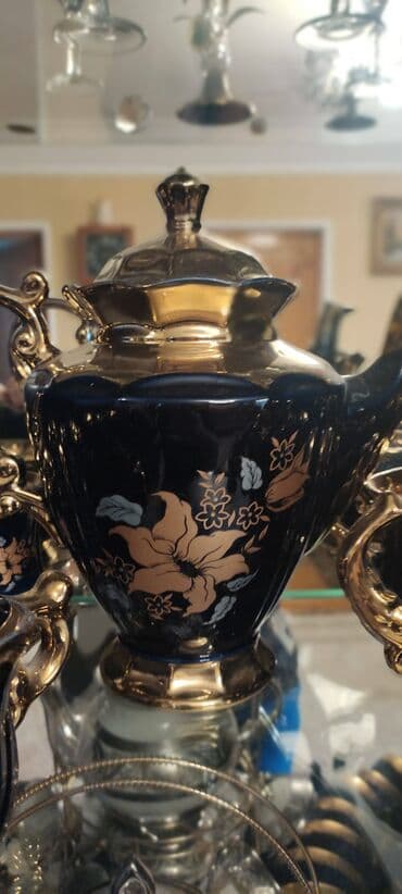 сахарница: Çay dəsti, rəng - Göy — 2